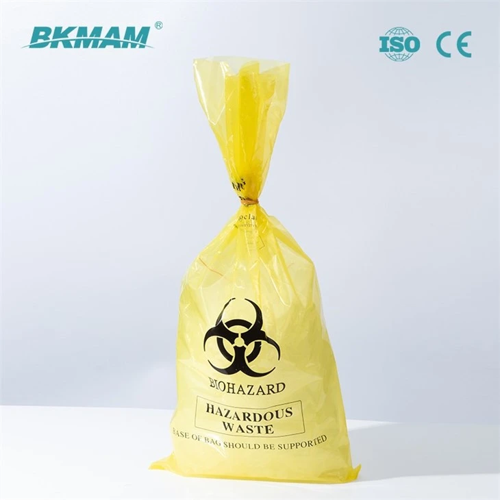 plastic medical waste bag