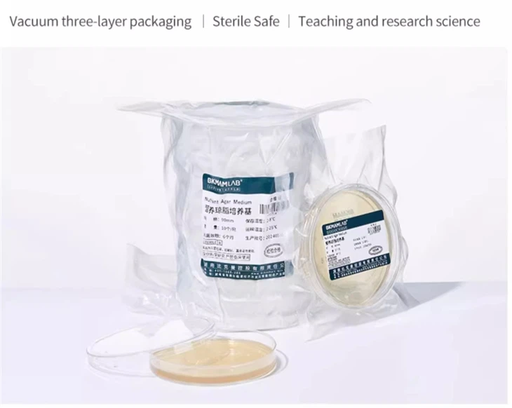 Culture Medium Ready To Use Nutrition AGAR Plate 9cm(individual Package) Manganese Nutrient Agar Medium Plate