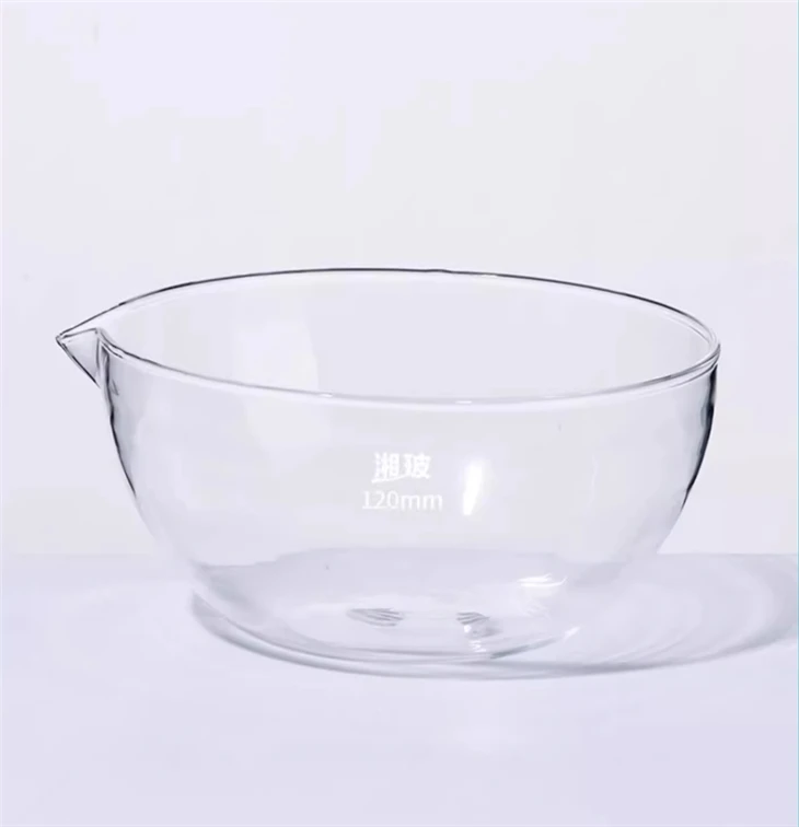 Lab Boro 3.3 Glass Evaporating Dish For Laboratory Use Round Bottom Evaporating Dish Lab Evaporating Dish