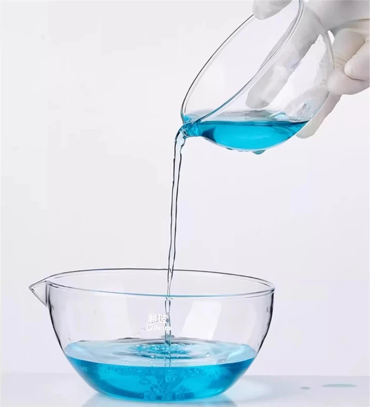 Lab Boro 3.3 Glass Evaporating Dish For Laboratory Use Round Bottom Evaporating Dish Lab Evaporating Dish